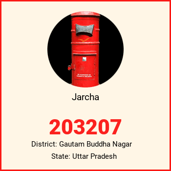 Jarcha pin code, district Gautam Buddha Nagar in Uttar Pradesh