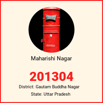 Maharishi Nagar pin code, district Gautam Buddha Nagar in Uttar Pradesh