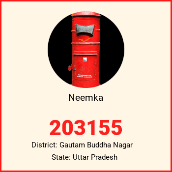 Neemka pin code, district Gautam Buddha Nagar in Uttar Pradesh