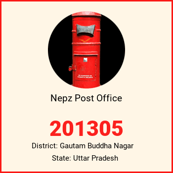 Nepz Post Office pin code, district Gautam Buddha Nagar in Uttar Pradesh