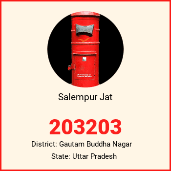 Salempur Jat pin code, district Gautam Buddha Nagar in Uttar Pradesh