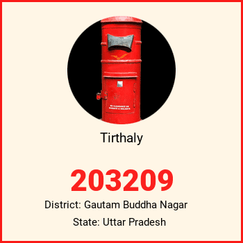 Tirthaly pin code, district Gautam Buddha Nagar in Uttar Pradesh
