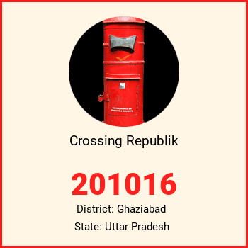 Crossing Republik pin code, district Ghaziabad in Uttar Pradesh