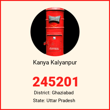 Kanya Kalyanpur pin code, district Ghaziabad in Uttar Pradesh
