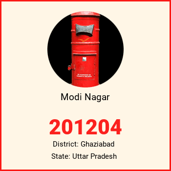 Modi Nagar pin code, district Ghaziabad in Uttar Pradesh