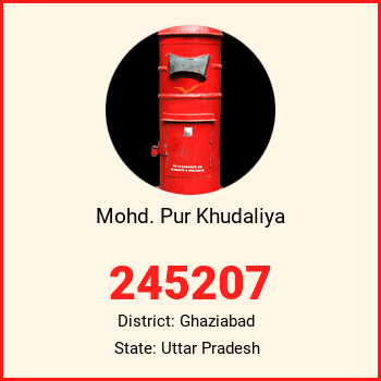 Mohd. Pur Khudaliya pin code, district Ghaziabad in Uttar Pradesh