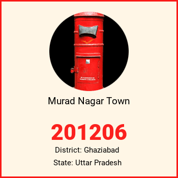 Murad Nagar Town pin code, district Ghaziabad in Uttar Pradesh