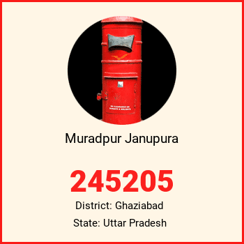 Muradpur Janupura pin code, district Ghaziabad in Uttar Pradesh