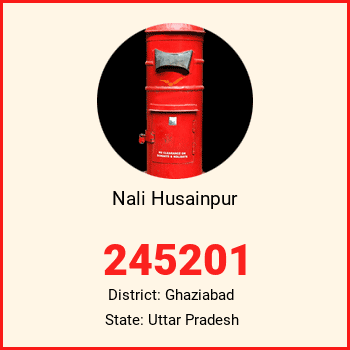 Nali Husainpur pin code, district Ghaziabad in Uttar Pradesh