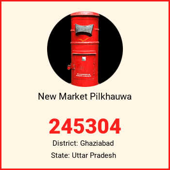 New Market Pilkhauwa pin code, district Ghaziabad in Uttar Pradesh