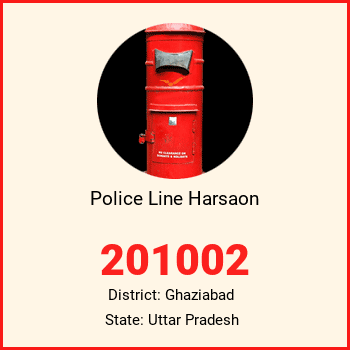 Police Line Harsaon pin code, district Ghaziabad in Uttar Pradesh