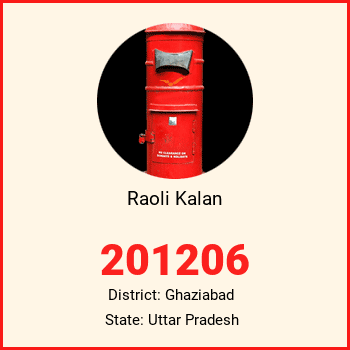Raoli Kalan pin code, district Ghaziabad in Uttar Pradesh