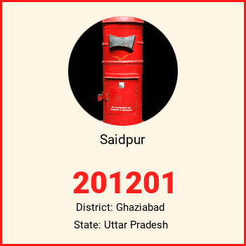 Saidpur pin code, district Ghaziabad in Uttar Pradesh