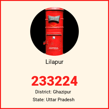 Lilapur pin code, district Ghazipur in Uttar Pradesh