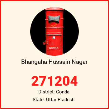 Bhangaha Hussain Nagar pin code, district Gonda in Uttar Pradesh