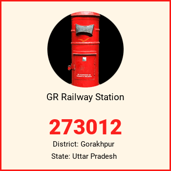 GR Railway Station pin code, district Gorakhpur in Uttar Pradesh