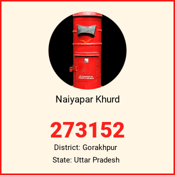 Naiyapar Khurd pin code, district Gorakhpur in Uttar Pradesh