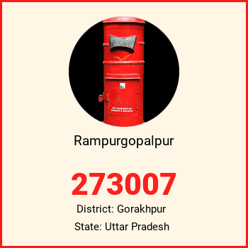 Rampurgopalpur pin code, district Gorakhpur in Uttar Pradesh