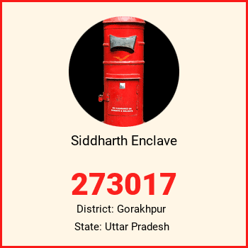 Siddharth Enclave pin code, district Gorakhpur in Uttar Pradesh