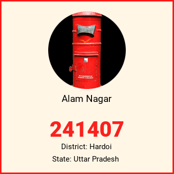 Alam Nagar pin code, district Hardoi in Uttar Pradesh