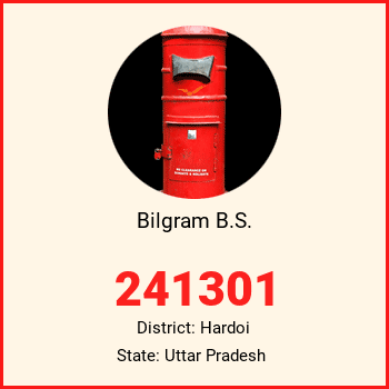 Bilgram B.S. pin code, district Hardoi in Uttar Pradesh