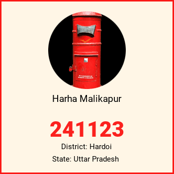 Harha Malikapur pin code, district Hardoi in Uttar Pradesh