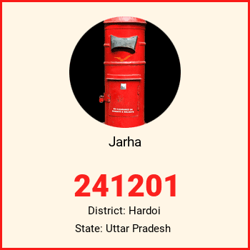 Jarha pin code, district Hardoi in Uttar Pradesh