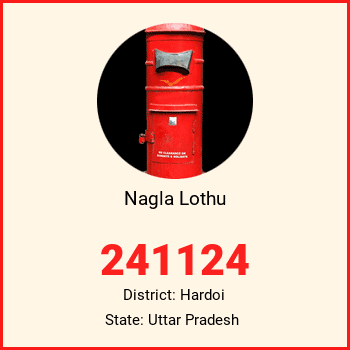 Nagla Lothu pin code, district Hardoi in Uttar Pradesh