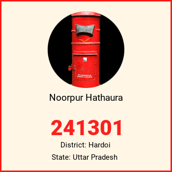 Noorpur Hathaura pin code, district Hardoi in Uttar Pradesh