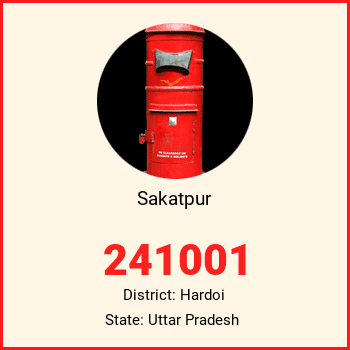 Sakatpur pin code, district Hardoi in Uttar Pradesh