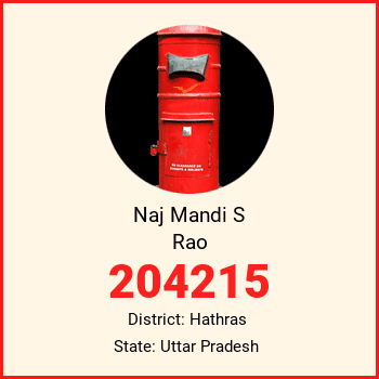 Naj Mandi S Rao pin code, district Hathras in Uttar Pradesh