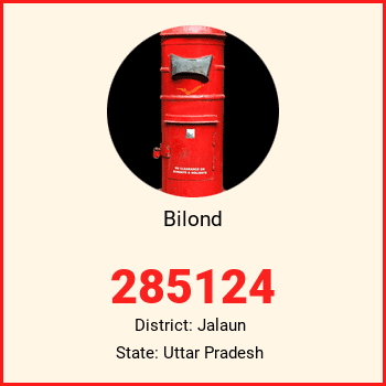 Bilond pin code, district Jalaun in Uttar Pradesh