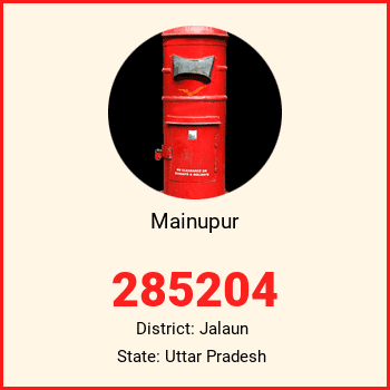 Mainupur pin code, district Jalaun in Uttar Pradesh