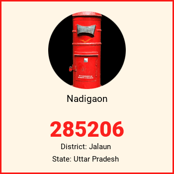 Nadigaon pin code, district Jalaun in Uttar Pradesh