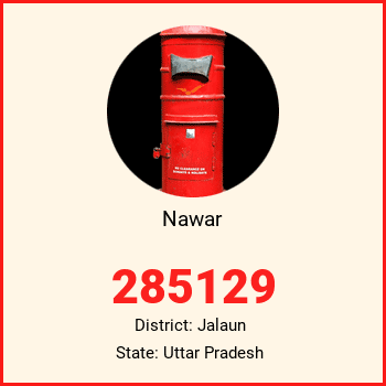 Nawar pin code, district Jalaun in Uttar Pradesh