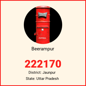 Beerampur pin code, district Jaunpur in Uttar Pradesh
