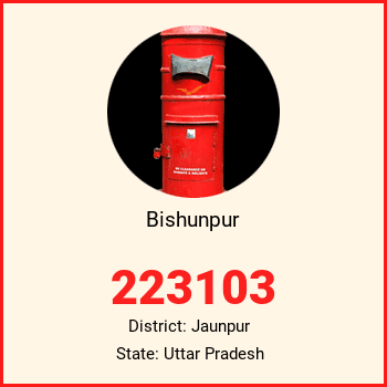 Bishunpur pin code, district Jaunpur in Uttar Pradesh