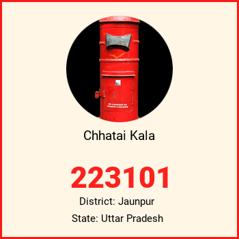 Chhatai Kala pin code, district Jaunpur in Uttar Pradesh
