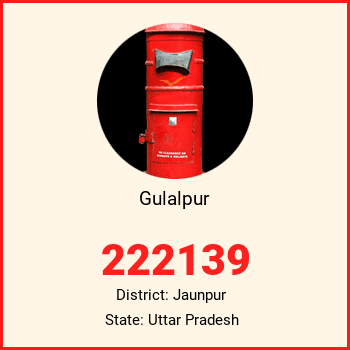 Gulalpur pin code, district Jaunpur in Uttar Pradesh