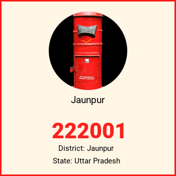 Jaunpur pin code, district Jaunpur in Uttar Pradesh