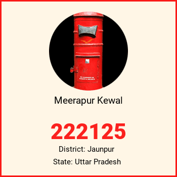 Meerapur Kewal pin code, district Jaunpur in Uttar Pradesh