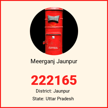 Meerganj Jaunpur pin code, district Jaunpur in Uttar Pradesh