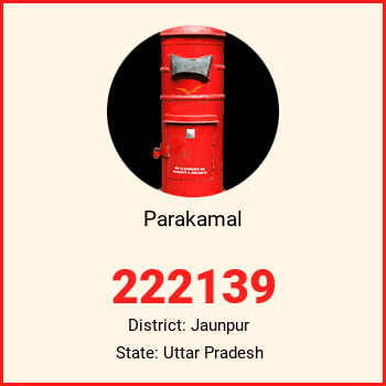 Parakamal pin code, district Jaunpur in Uttar Pradesh