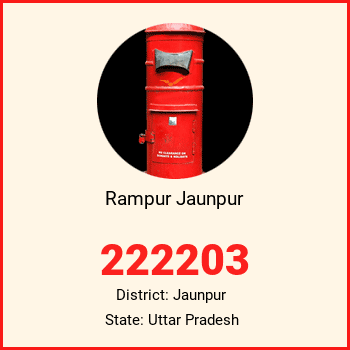 Rampur Jaunpur pin code, district Jaunpur in Uttar Pradesh