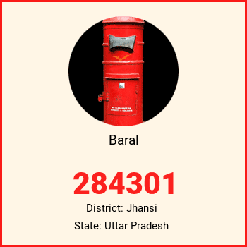 Baral pin code, district Jhansi in Uttar Pradesh