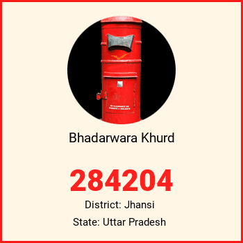Bhadarwara Khurd pin code, district Jhansi in Uttar Pradesh
