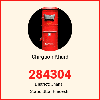 Chirgaon Khurd pin code, district Jhansi in Uttar Pradesh