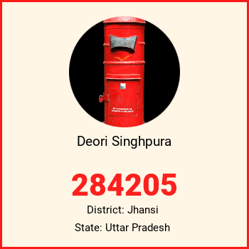 Deori Singhpura pin code, district Jhansi in Uttar Pradesh