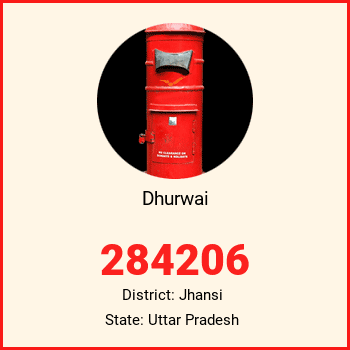 Dhurwai pin code, district Jhansi in Uttar Pradesh