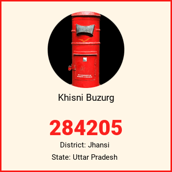Khisni Buzurg pin code, district Jhansi in Uttar Pradesh